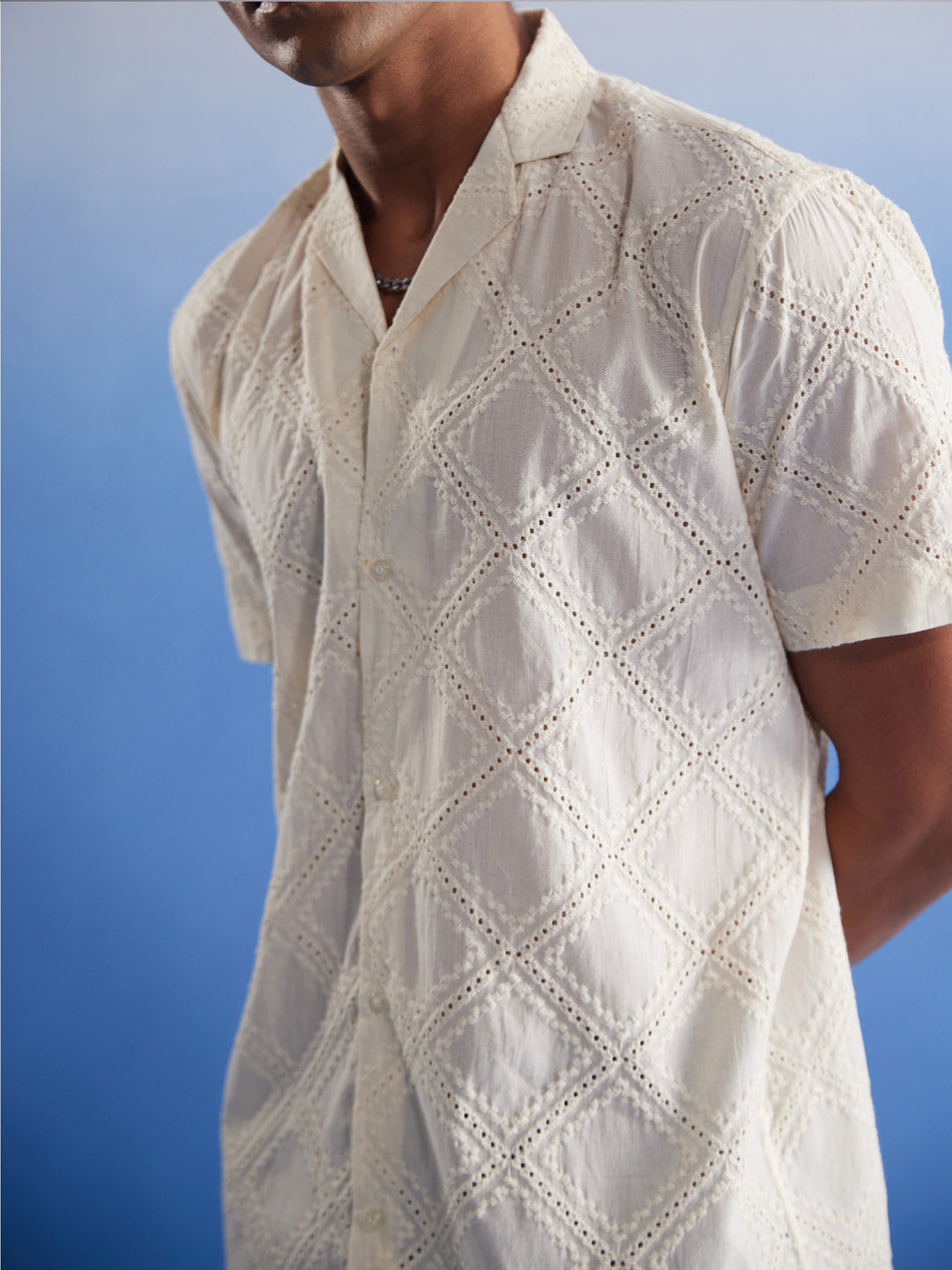 Men's Cream Hakooba Shirt
