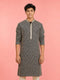 Boy Black Rayon Kurta Festive, Festive Glitz, Indated Traditions, Summer / Casual, All regions Ethnic Wear