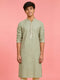 Boy Light Green Rayon Kurta Festive, Festive Glitz, Indated Traditions, Summer / Casual, All regions Ethnic Wear