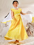 Girl's Yellow Cotton Lehenga Set