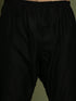 Boy's Black Mirror Work Georgette Kurta And Pyjama Set