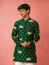 Boy Green Rayon Kurta Festive, Festive Glitz, Indated Traditions, Summer / Casual, All regions Ethnic Wear