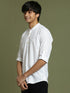 Boy's White Short Kurta