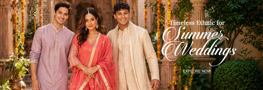 Vastrmay Wedding_summer_tissue_kurta_banner.jpg