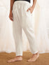 Men's White Cotton Pyjama