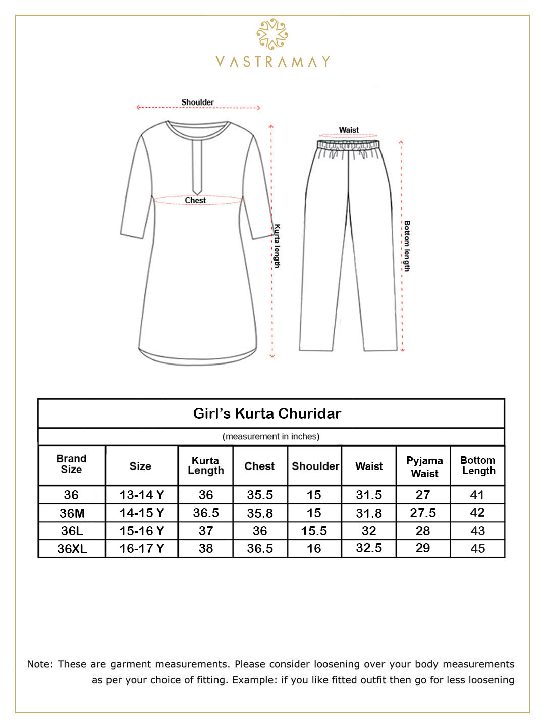 Girl's Maroon Mirror Kurta Pyjama Set