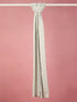 vastramayMen Grey Silk Blend Embroidered Dupatta