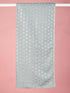 vastramayMen Grey Silk Blend Embroidered Dupatta