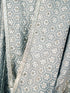 vastramayMen Grey Silk Blend Embroidered Dupatta