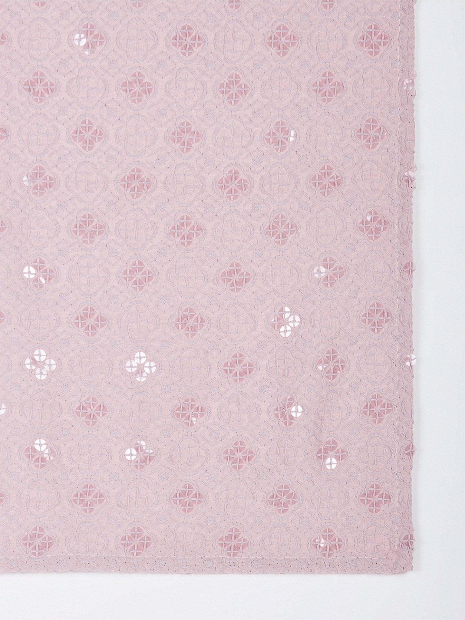 vastramayMen Silk Blend Embroidered Dupatta