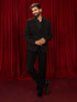 men’s blazer and straight pant set