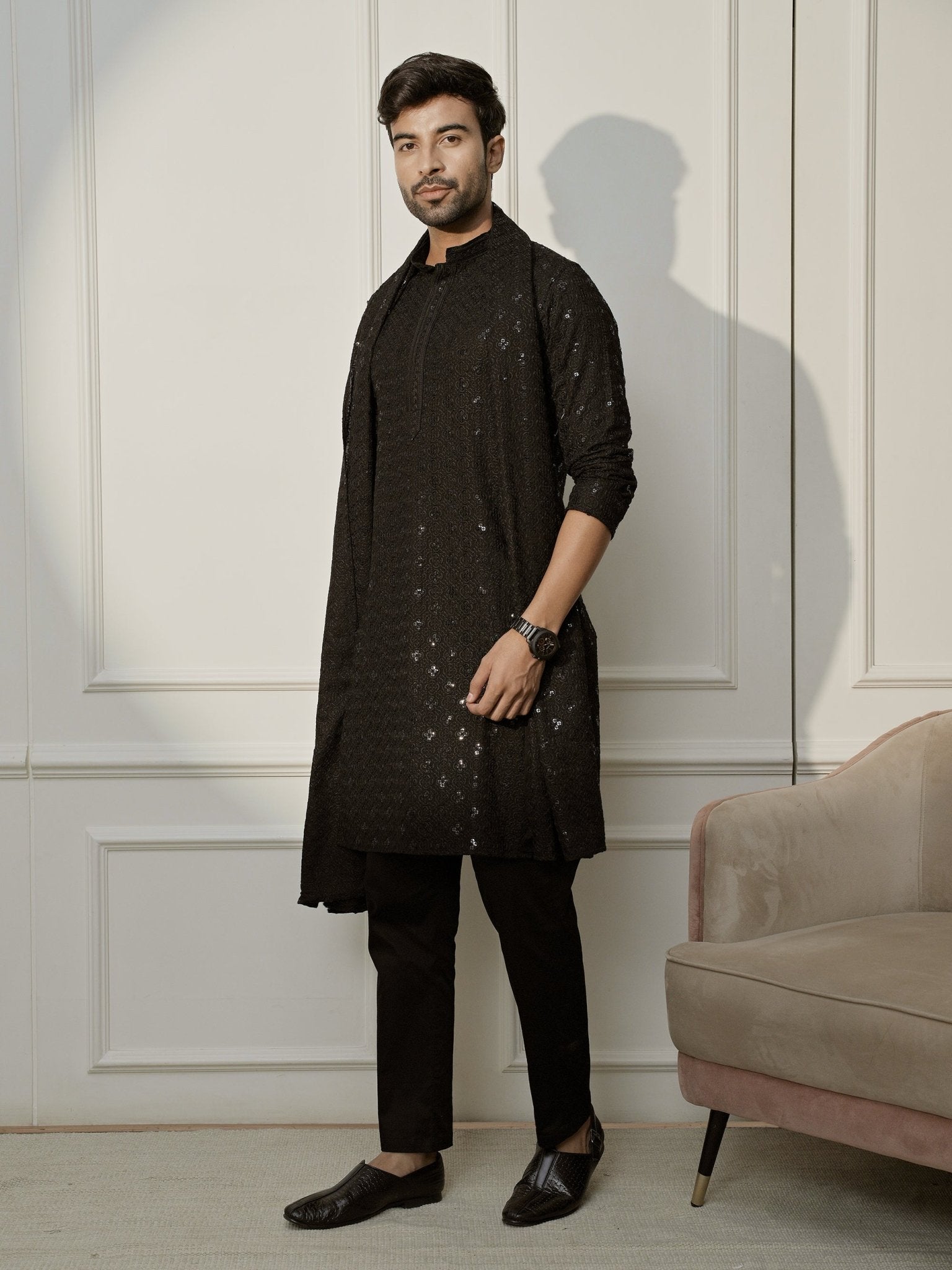 plus size kurta for men