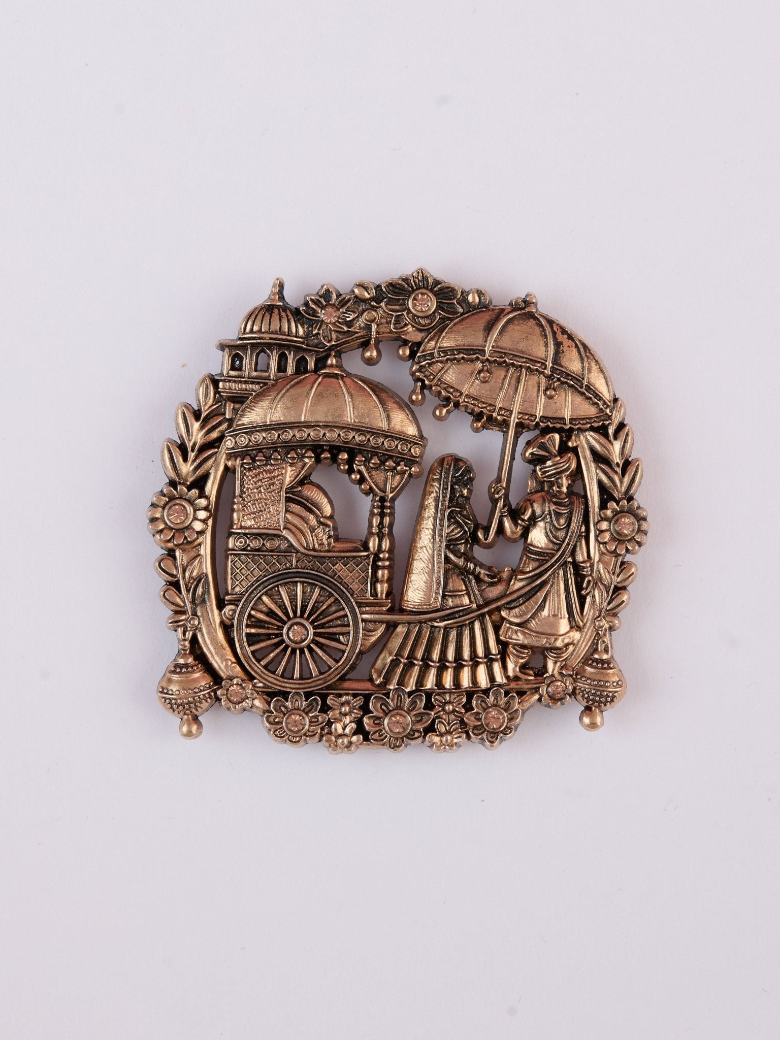 Men's Gold-Toned Brooch