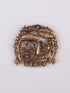 Men's Gold-Toned Brooch