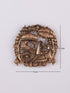 Men's Gold-Toned Brooch