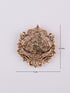 Men's Gold-Toned Brooch