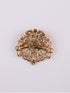 Men's Gold-Toned Brooch