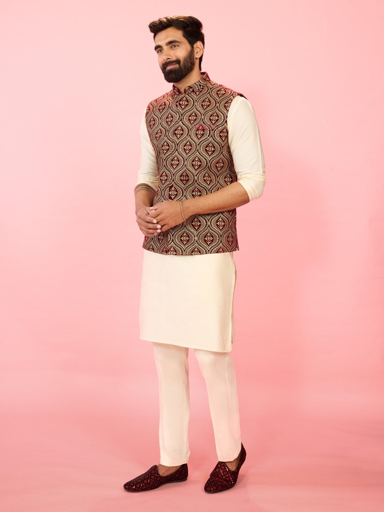 Nehru jacket kurta set men