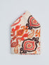 Men's Multicolour Printed Silk Pocket Square