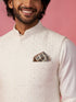 Men's Multicolour Printed Silk Pocket Square