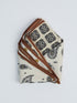 Men's Multicolour Printed Silk Pocket Square
