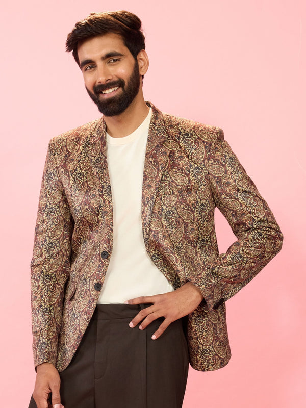 party wear blazer set for men