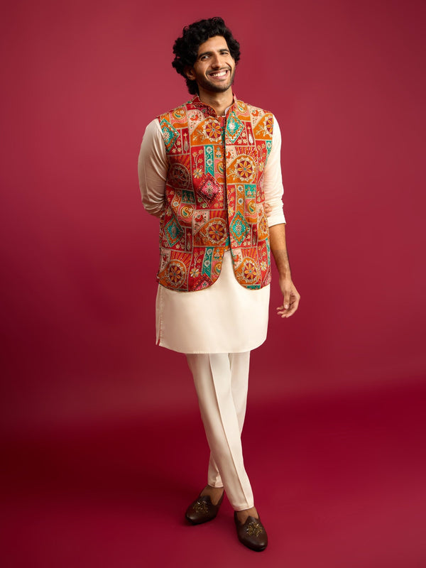 Nehru jacket kurta set men