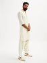 vastramayMen’s Solid Pathani Kurta and Patiala Pyjama Set