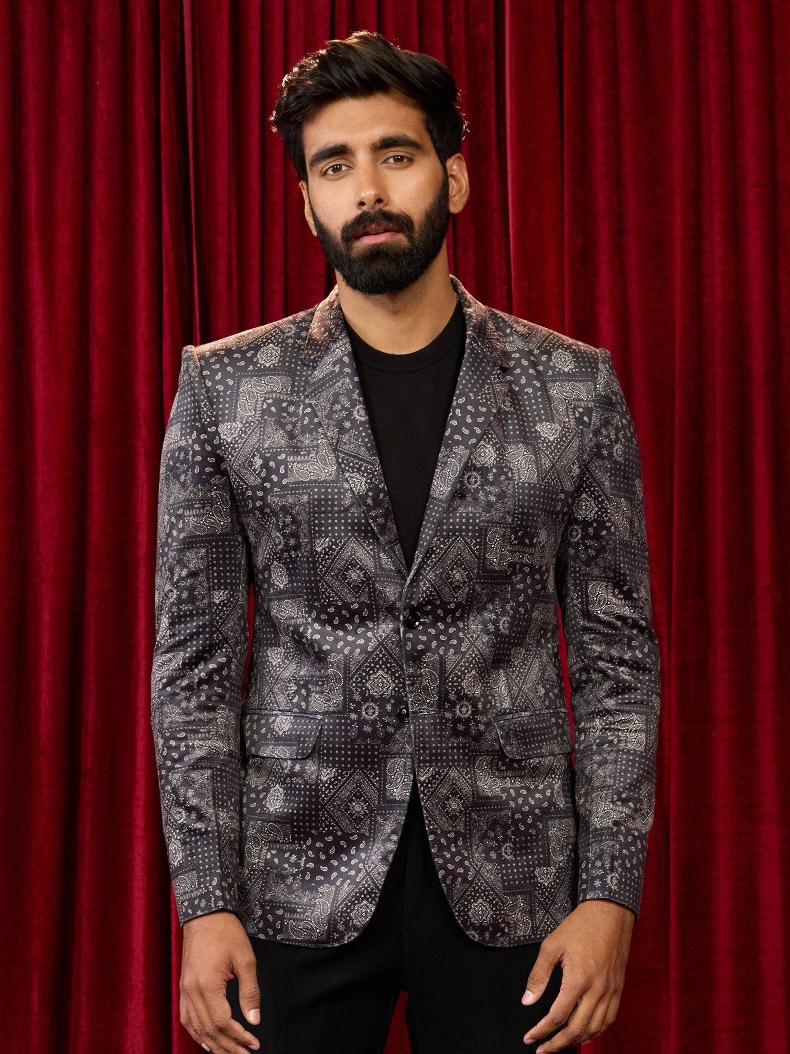men’s blazer with straight pants
