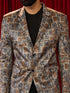 men’s blazer and straight pant set