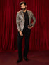 men’s blazer and straight pant set