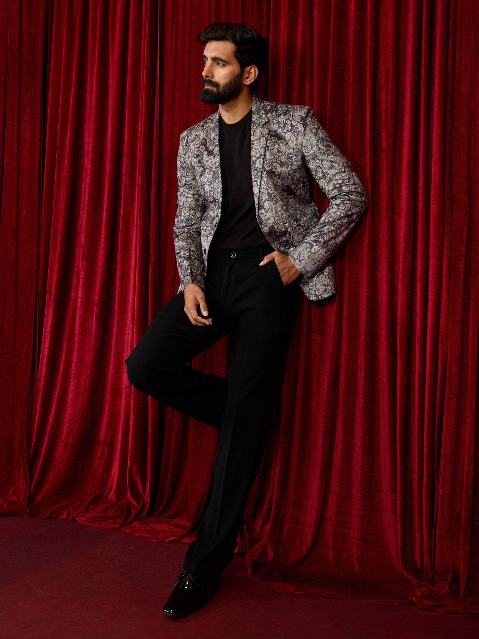 party wear blazer set for men