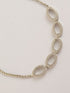 vastramaySilver Plated American Diamond Bracelet for Women