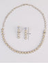 vastramaySilver Plated American Diamond Necklace for Women