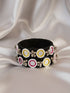 Women's Black Handcrafted Bangles Set of 2