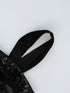 Women's Black Handcrafted Potli Clutch