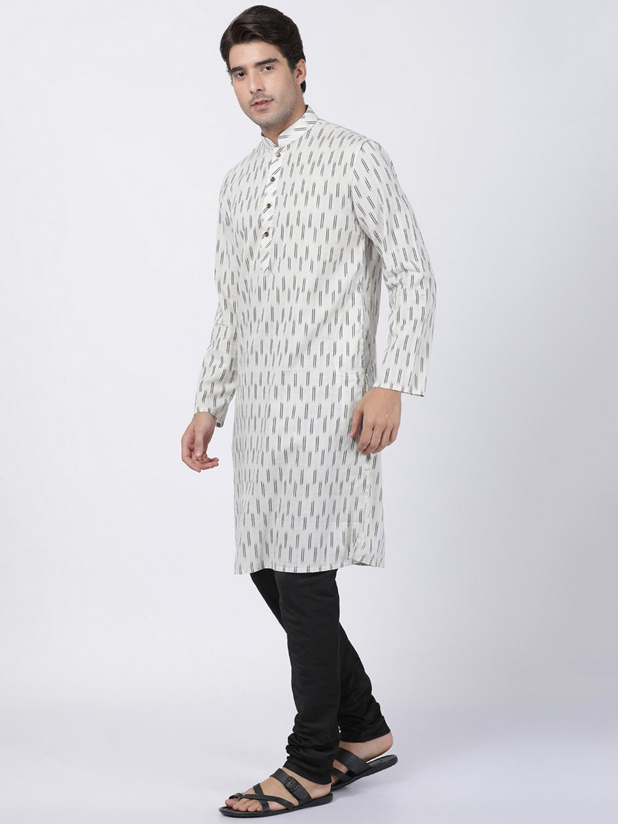 Buy Royal Kurta ens White 100% Pure Cotton Kurta Pyjaa (36) at Aazon.in