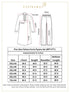 Men's Plus Size Black Cotton Blend Pathani Kurta