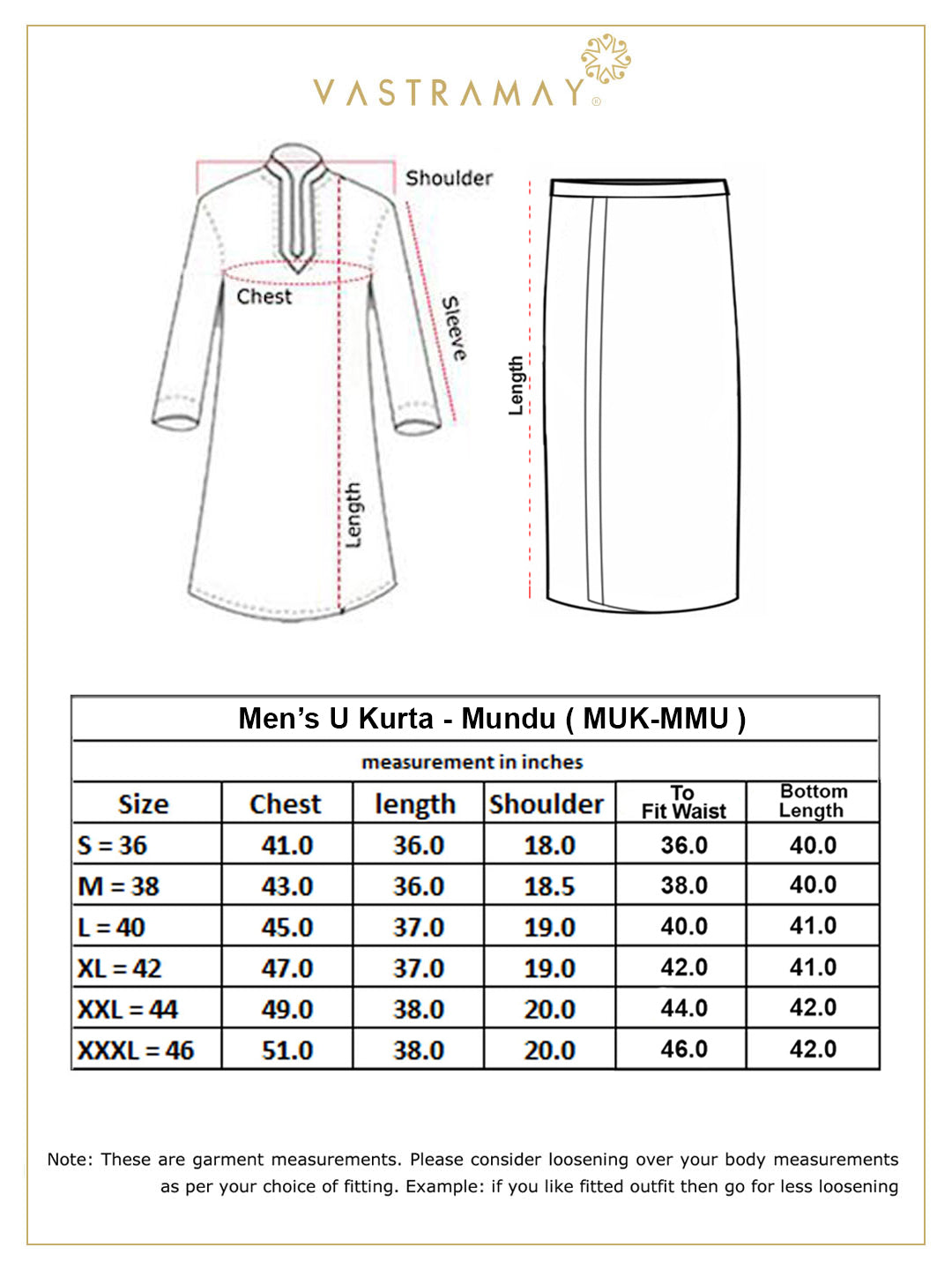 Men Cream Pure Cotton Kurta With Mundu