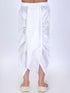Boy's White Solid Dhoti Pants
