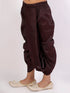 Boy's' Burgundy Silk Blend Traditional Dhoti