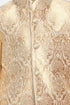 Boys' Gold Cotton Silk Blend Kurta, Waistcoat and Pyjama Set