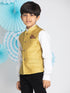 Boy's Yellow Nehru Jacket