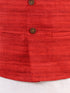 Boy's' Maroon And White Jacket, Kurta And Pyjama Set