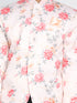 Floral Printed Peach Bandhgala Prince Coat Jodhpuri