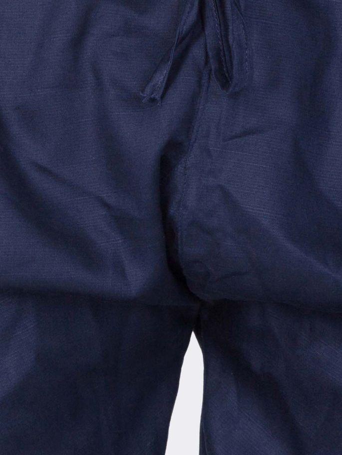 Boys' Blue Cotton Pathani