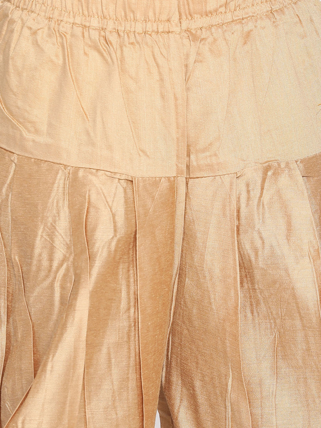 Boy's Gold Sherwani Set