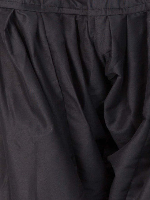 Boys' Grey Silk Blend Sherwani