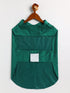PAWS BY VASTRAMAY Dogs' Green Silk Blend Shirt And Dupatta Set - Dogs Ethnic Wear by Vastramay - 0
