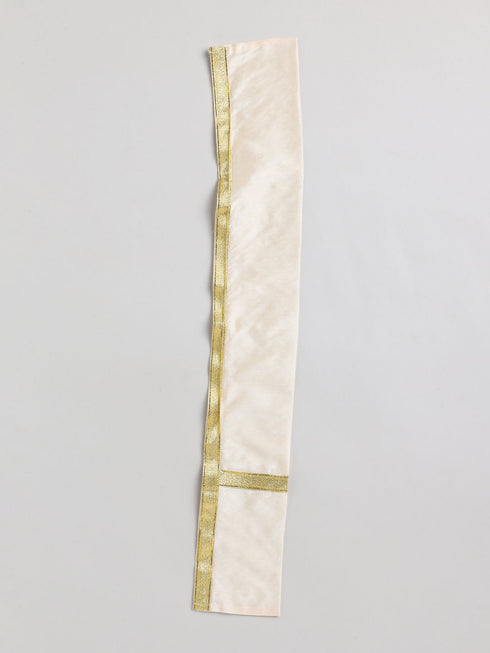 PAWS BY VASTRAMAY Dogs' Green Silk Blend Shirt And Dupatta Set - Dogs Ethnic Wear by Vastramay - 0